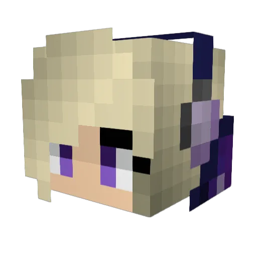 unbeatable246 Minecraft avatar head, 3D render