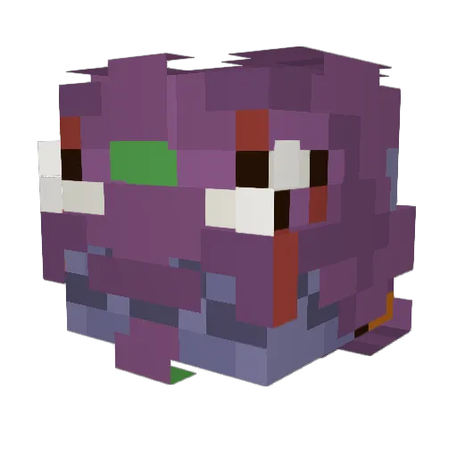 unbothered14 Minecraft avatar head, 3D render
