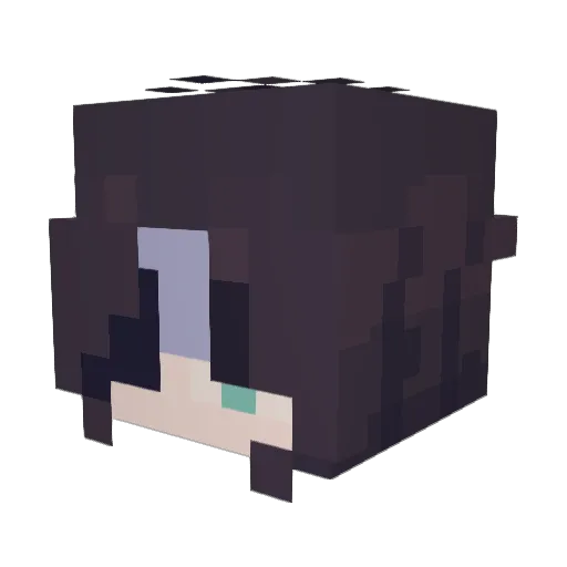 uncl3n1ck Minecraft avatar head, 3D render