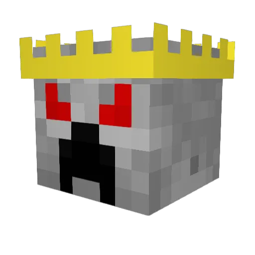 undeadlord13 Minecraft avatar head, 3D render
