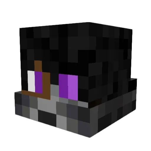 underc0ver00 Minecraft avatar head, 3D render