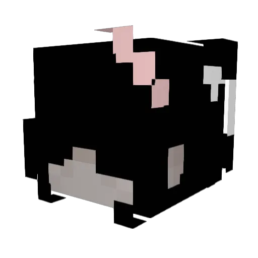 underdax09 Minecraft avatar head, 3D render
