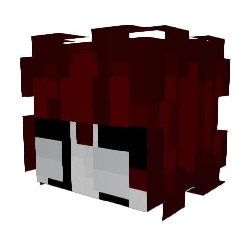 undergilws637 Minecraft avatar head, 3D render