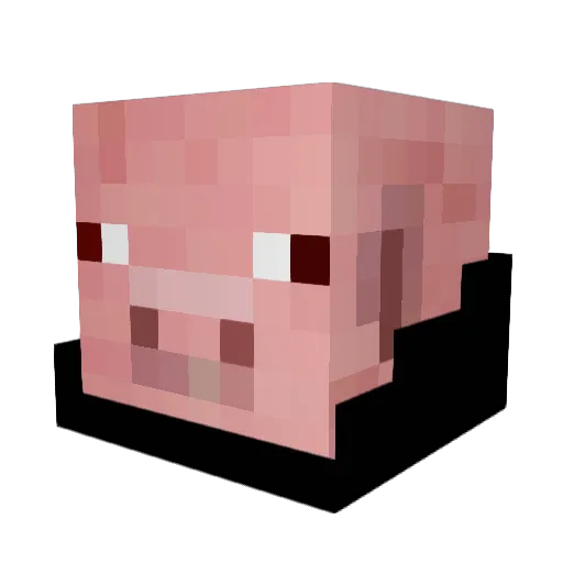 undergun007 Minecraft avatar head, 3D render