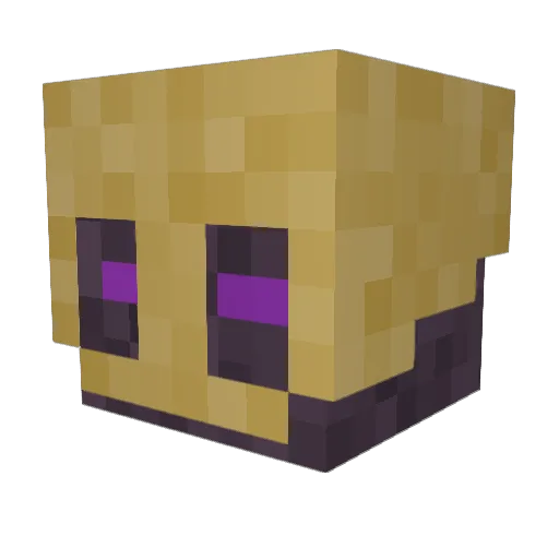 underman_ Minecraft avatar head, 3D render