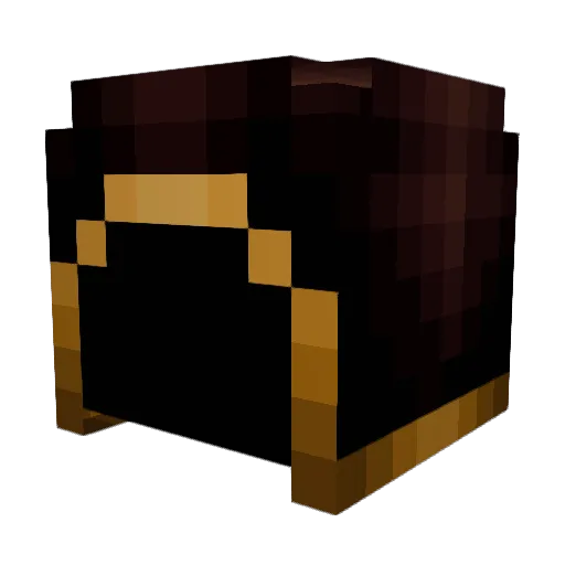underphage Minecraft avatar head, 3D render