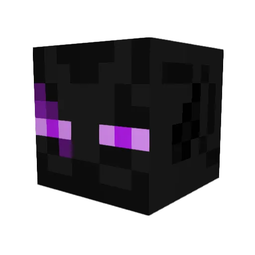 underscore_mars Minecraft avatar head, 3D render