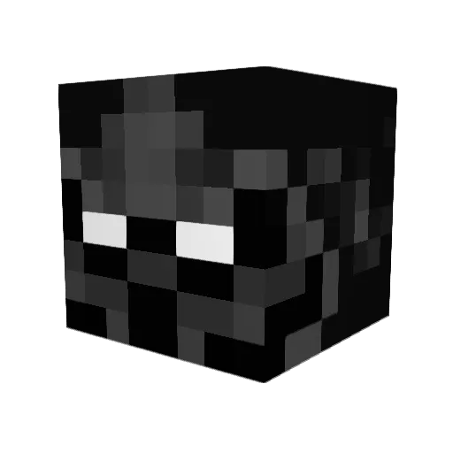 undertaker619 Minecraft avatar head, 3D render