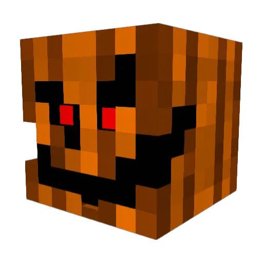 undobox Minecraft avatar head, 3D render