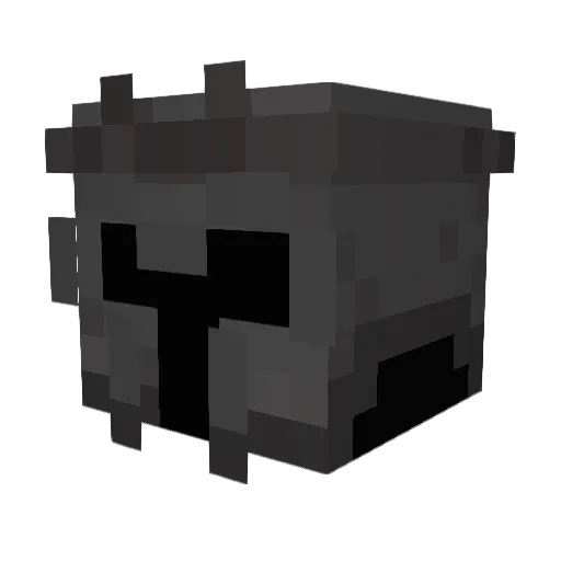 unexarthrocide Minecraft avatar head, 3D render