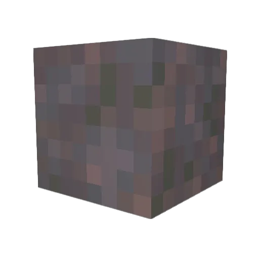 unexpectedmango Minecraft avatar head, 3D render