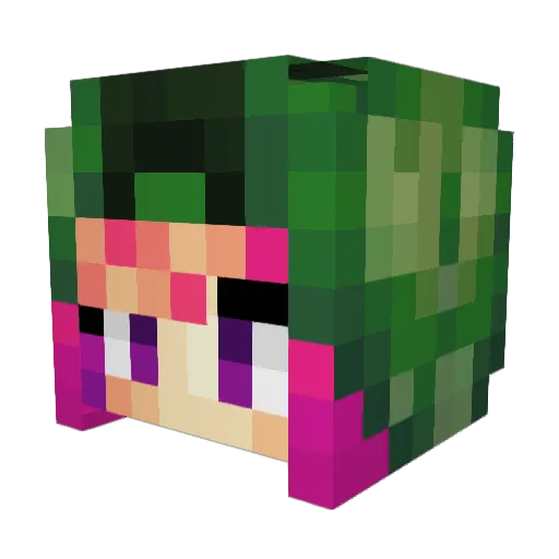 ungodly92 Minecraft avatar head, 3D render