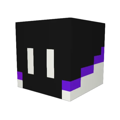 unknow34566 Minecraft avatar head, 3D render
