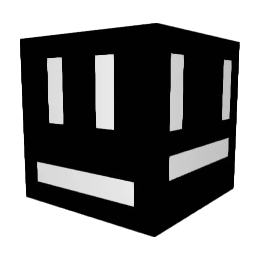 unknown_1002 Minecraft avatar head, 3D render