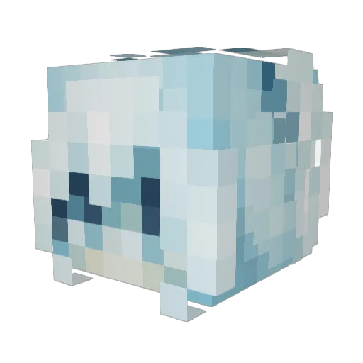 unknown_pla_yer Minecraft avatar head, 3D render