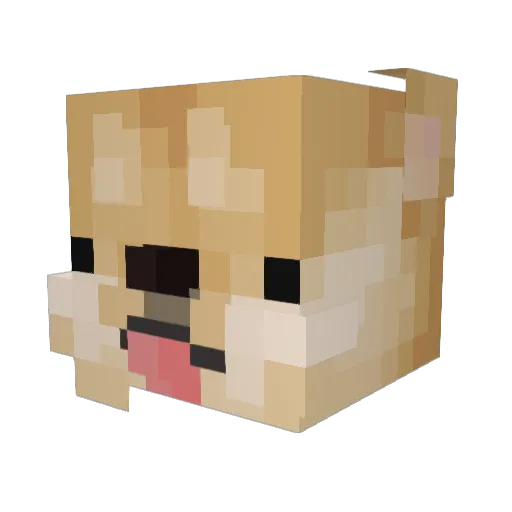 unknownginger Minecraft avatar head, 3D render