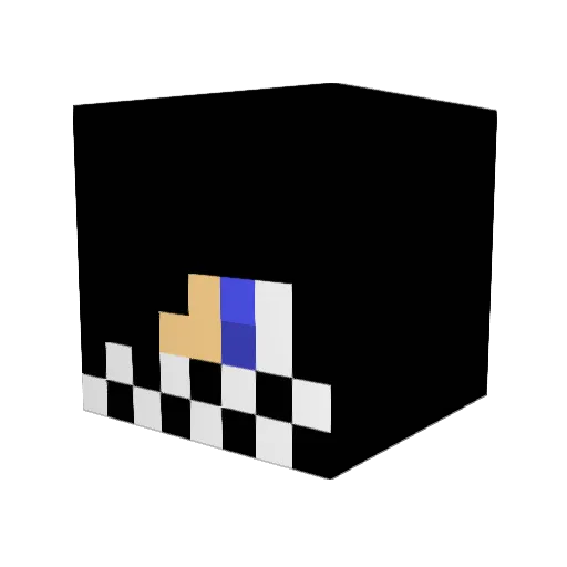 unmatchedpower Minecraft avatar head, 3D render