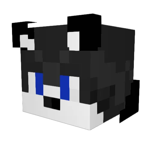 unohugo7 Minecraft avatar head, 3D render