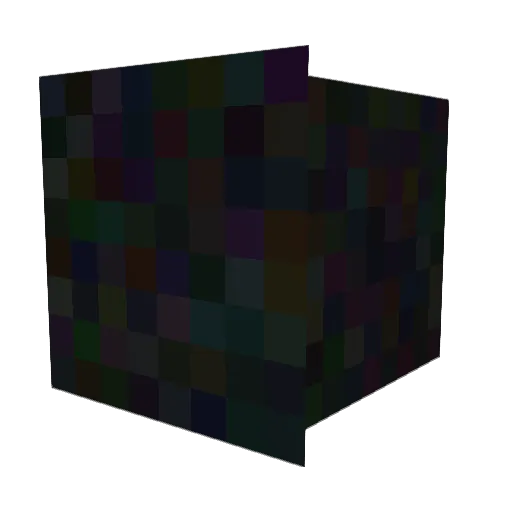 unsuitability Minecraft avatar head, 3D render