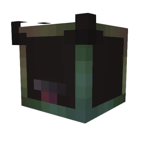 untoldPaths Minecraft avatar head, 3D render