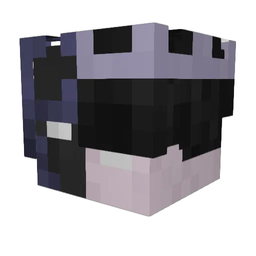 untouchableno1 Minecraft avatar head, 3D render