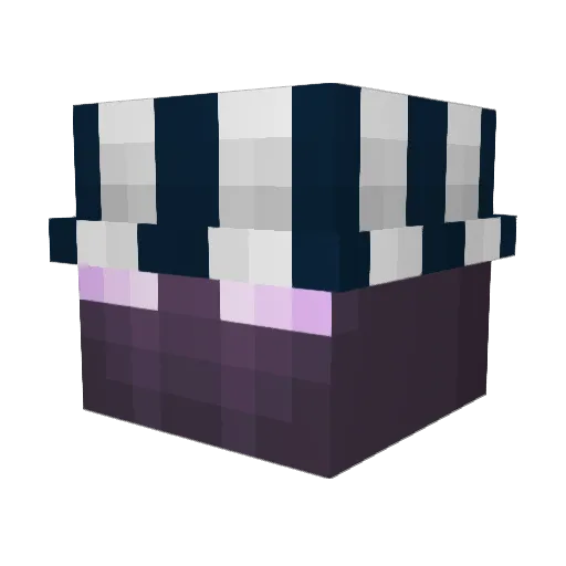 upen81 Minecraft avatar head, 3D render