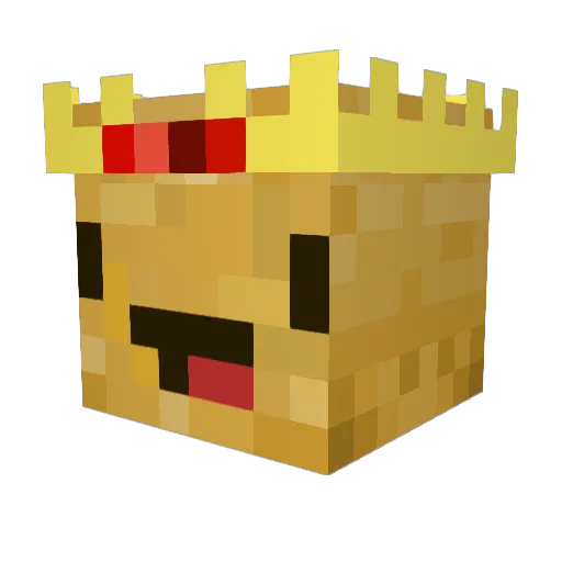 upotato22 Minecraft avatar head, 3D render