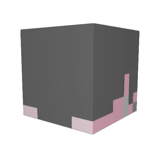 upsky17 Minecraft avatar head, 3D render