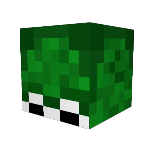 ur_3 Minecraft avatar head, 3D render