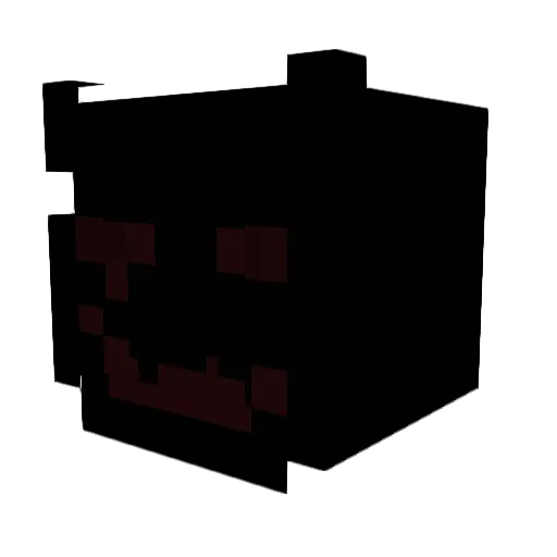 ur_cute_ Minecraft avatar head, 3D render