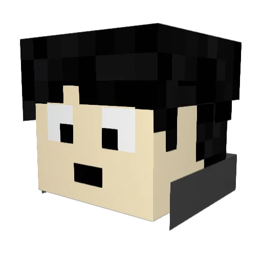 ur_mum69420 Minecraft avatar head, 3D render