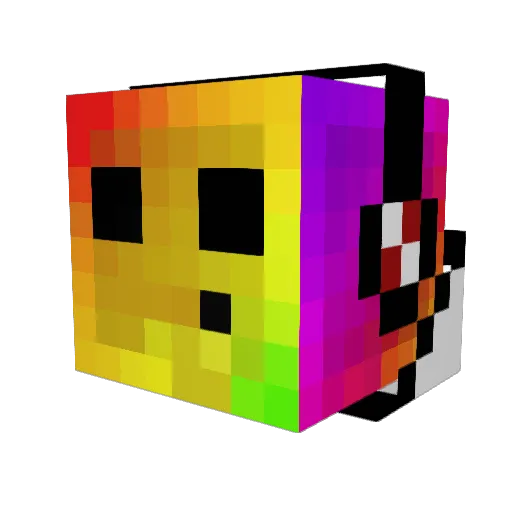 uracan03 Minecraft avatar head, 3D render