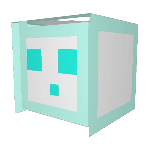 uralloy0 Minecraft avatar head, 3D render
