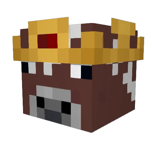 urban_spaceman02 Minecraft avatar head, 3D render