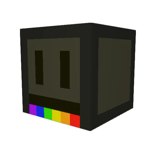 urbanautters Minecraft avatar head, 3D render