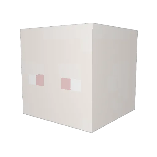 urbanduck142 Minecraft avatar head, 3D render