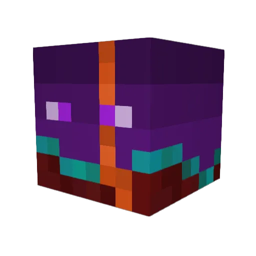urben123 Minecraft avatar head, 3D render