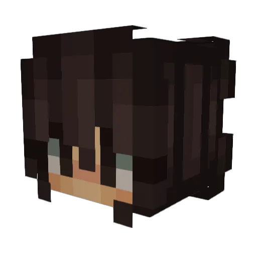 urdad56890 Minecraft avatar head, 3D render