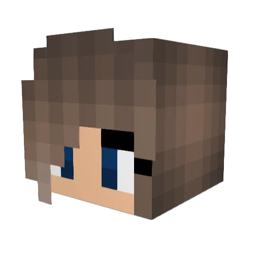 urdadlikes_candy Minecraft avatar head, 3D render