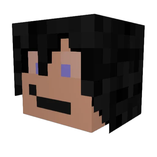 urdadsgone Minecraft avatar head, 3D render