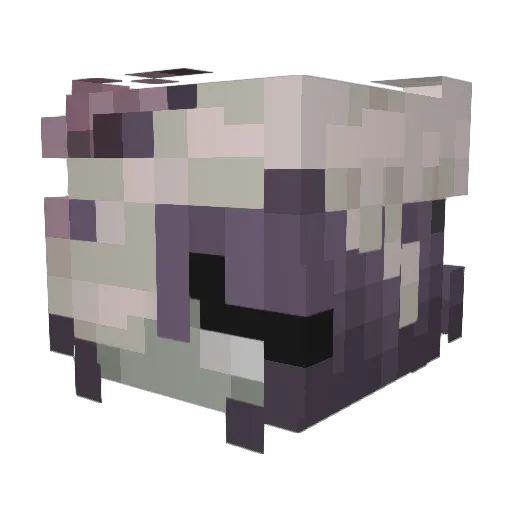 urdeadgrlfrnd Minecraft avatar head, 3D render