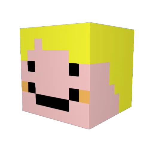 urdogisdead Minecraft avatar head, 3D render