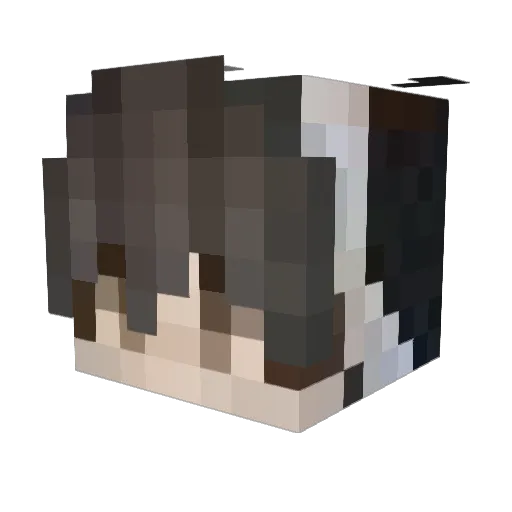 urdudmarky Minecraft avatar head, 3D render