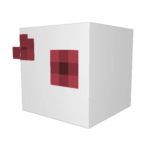 urethrajuice Minecraft avatar head, 3D render