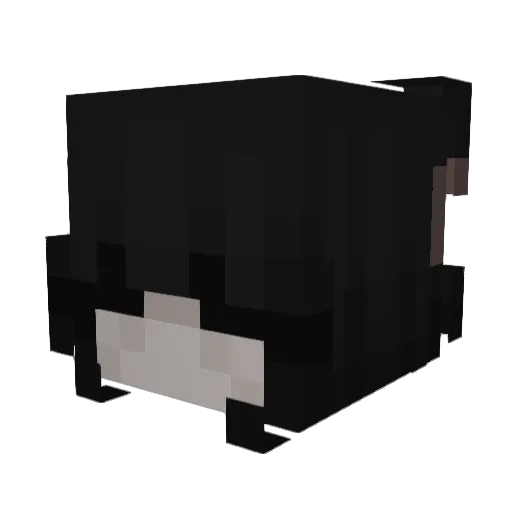 urfavs Minecraft avatar head, 3D render