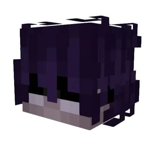 urfavv_yurei Minecraft avatar head, 3D render