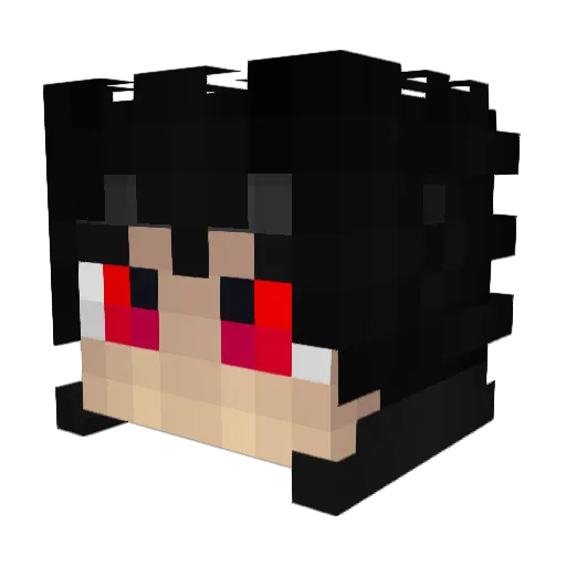 urgay Minecraft avatar head, 3D render