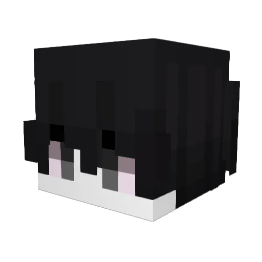 urgis Minecraft avatar head, 3D render