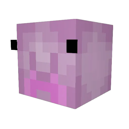 uribe00 Minecraft avatar head, 3D render