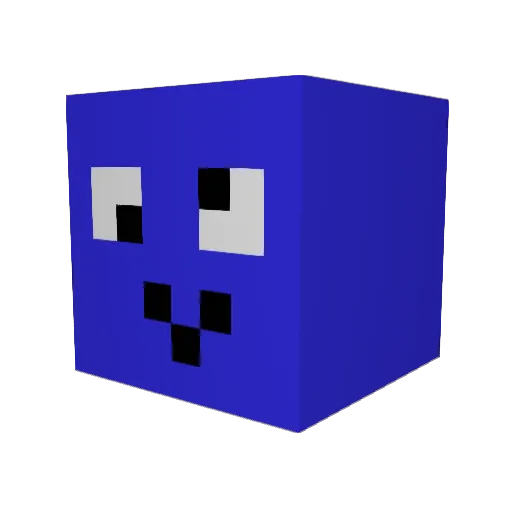 urion444 Minecraft avatar head, 3D render